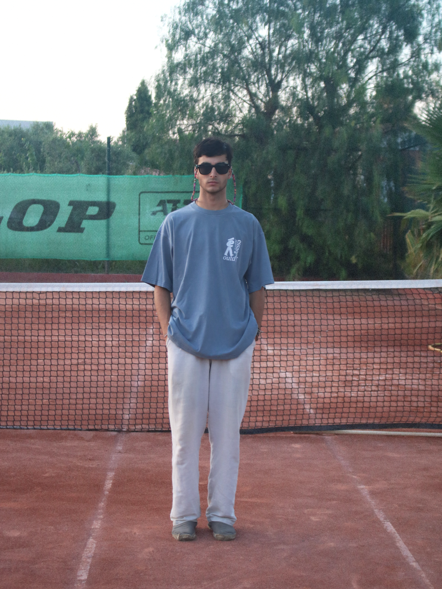 WALKING É BLUE T-SHIRT