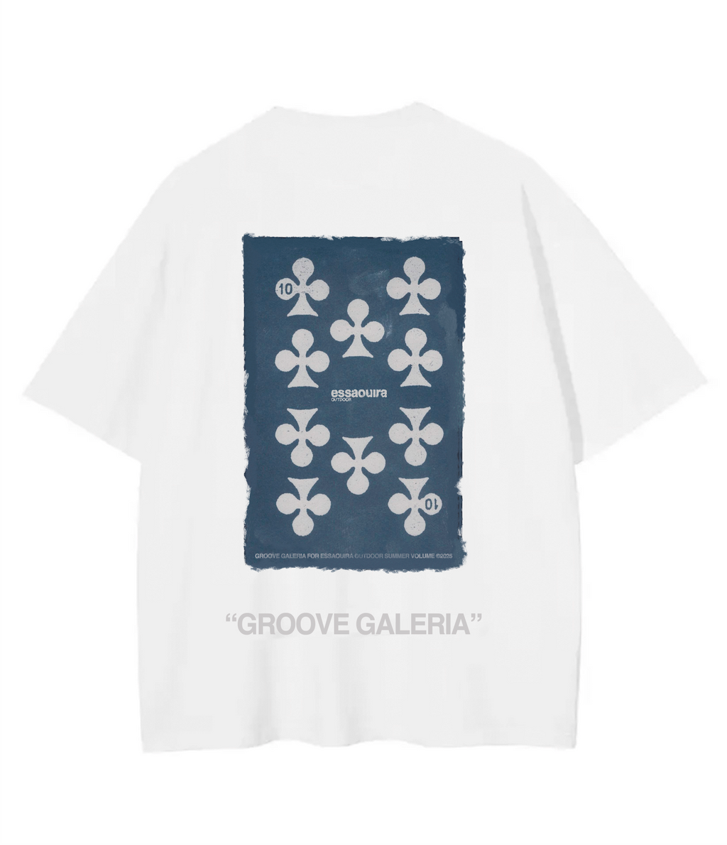 THE TEN CLOVERS WHITE T-SHIRT