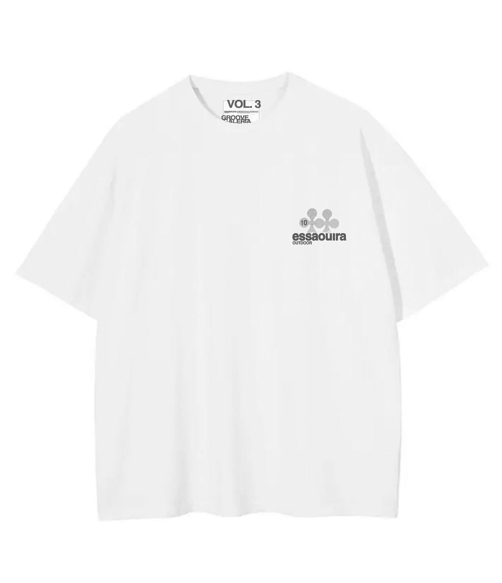 THE TEN CLOVERS WHITE T-SHIRT