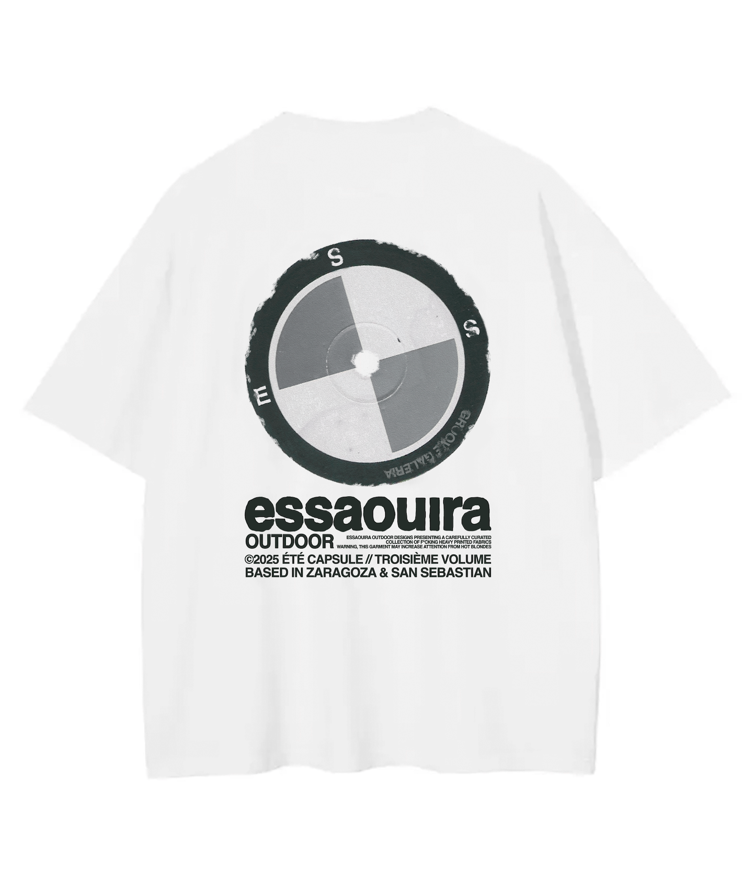 THE BAVARIAN VINYL WHITE T-SHIRT