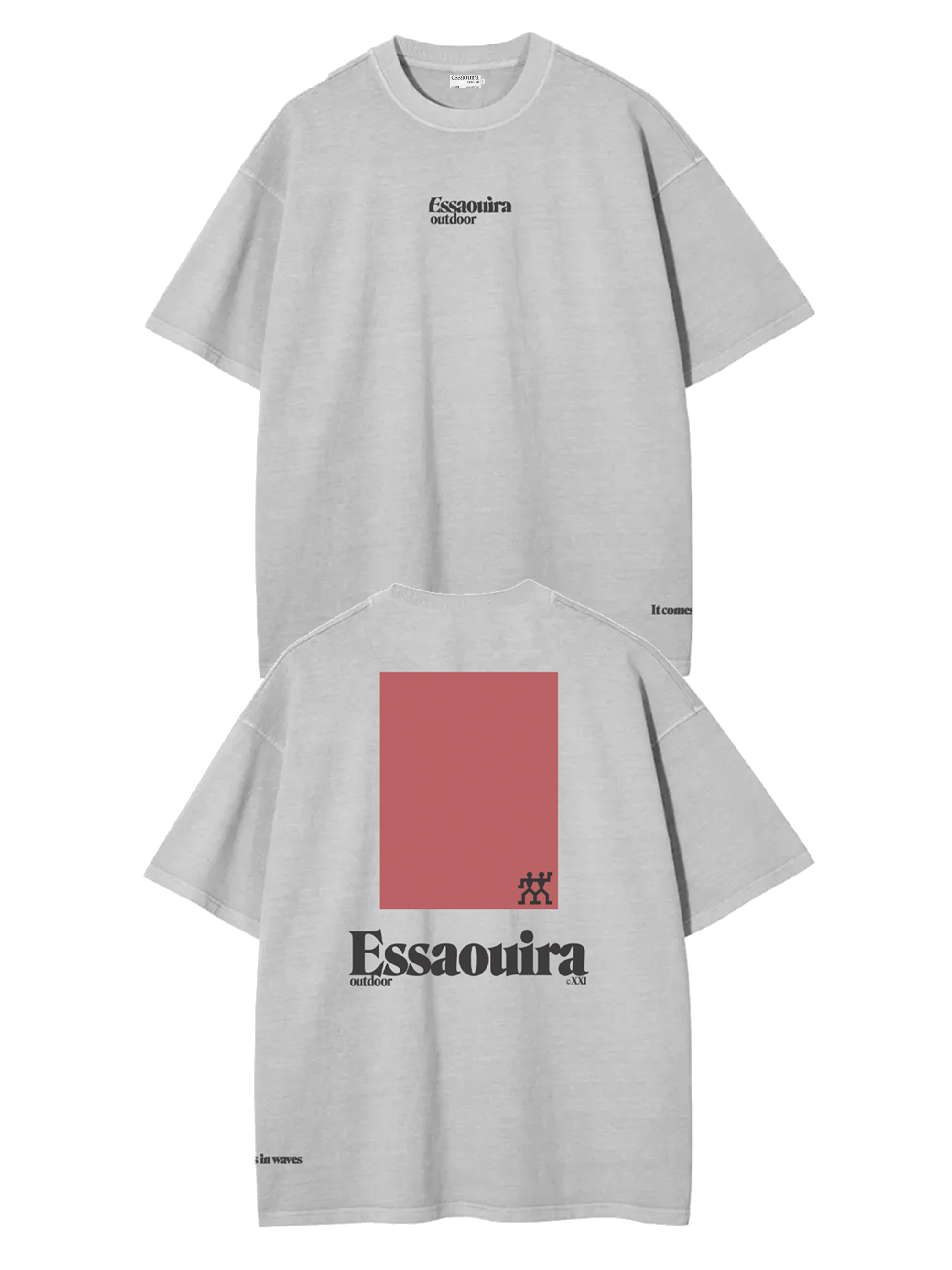 BOX GREY T-SHIRT